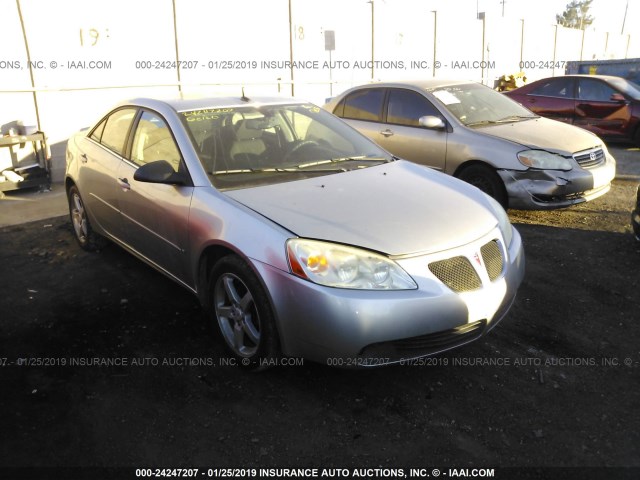 1G2ZG57N984254087 - 2008 PONTIAC G6 SE SILVER photo 1