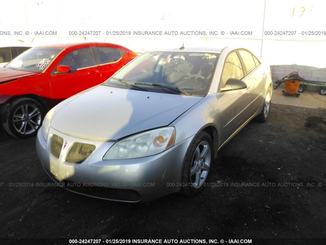 1G2ZG57N984254087 - 2008 PONTIAC G6 SE SILVER photo 2