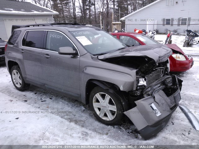 2GKALSEK7C6359914 - 2012 GMC TERRAIN SLE GRAY photo 1