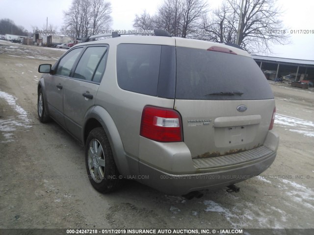 1FMZK04126GA00369 - 2006 FORD FREESTYLE SE GOLD photo 3