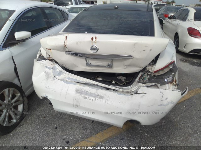 1N4AA51E59C816152 - 2009 NISSAN MAXIMA S/SV WHITE photo 6