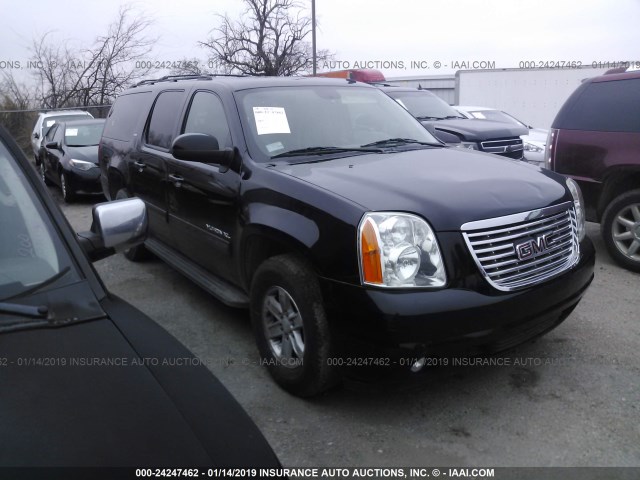 1GKS1KE09DR297480 - 2013 GMC YUKON XL C1500 SLT BLACK photo 1