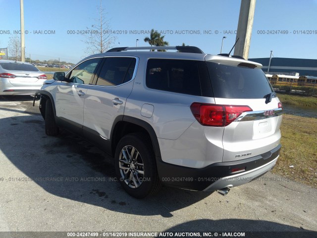 1GKKNMLS3KZ186103 - 2019 GMC ACADIA SILVER photo 3