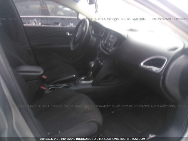 1C3CDFBA9DD143350 - 2013 DODGE DART SXT GRAY photo 5