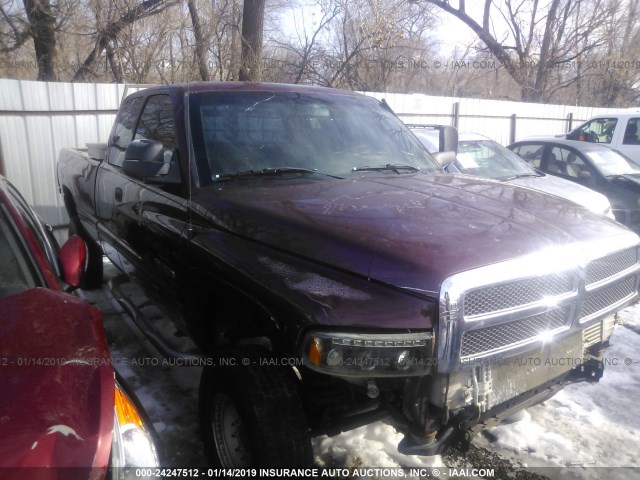 3B7KF23611G752550 - 2001 DODGE RAM 2500 MAROON photo 1