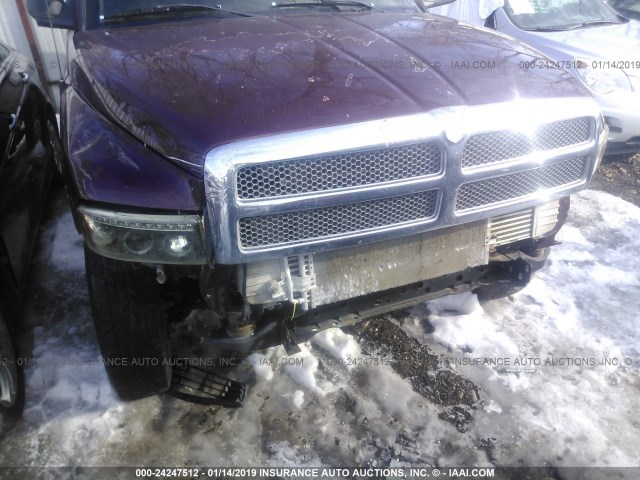 3B7KF23611G752550 - 2001 DODGE RAM 2500 MAROON photo 6