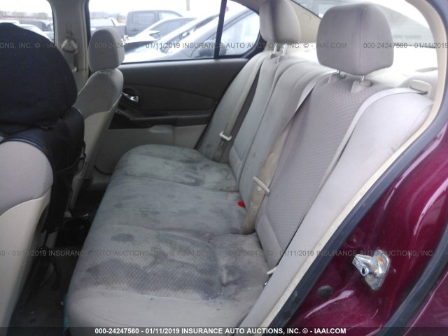 1G1ZS51F86F301650 - 2006 CHEVROLET MALIBU LS BURGUNDY photo 8