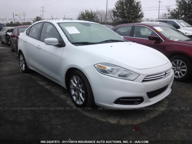 1C3CDFBA4DD131574 - 2013 DODGE DART WHITE photo 1