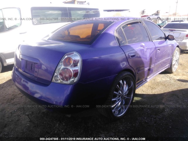 1N4AL11E43C286925 - 2003 NISSAN ALTIMA S/SL PURPLE photo 4