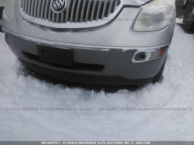 5GAER23DX9J110911 - 2009 BUICK ENCLAVE CXL SILVER photo 6