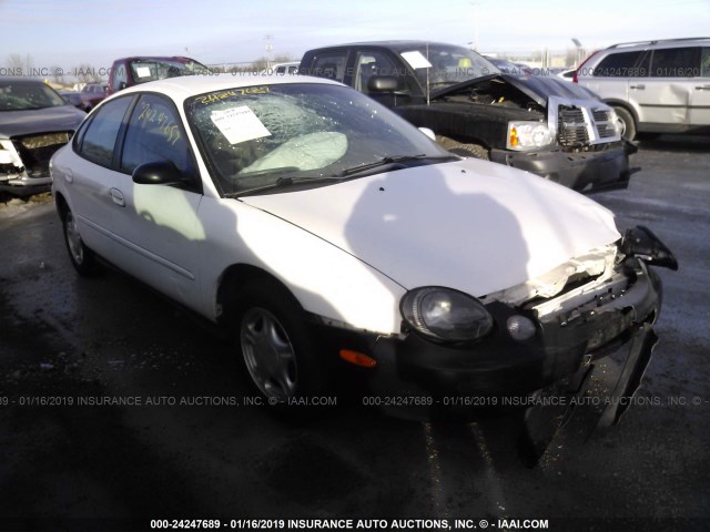 1FAFP52U8WG246139 - 1998 FORD TAURUS LX/SE WHITE photo 1