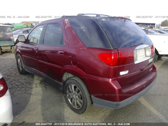3G5DB03786S585021 - 2006 BUICK RENDEZVOUS CX/CXL RED photo 3