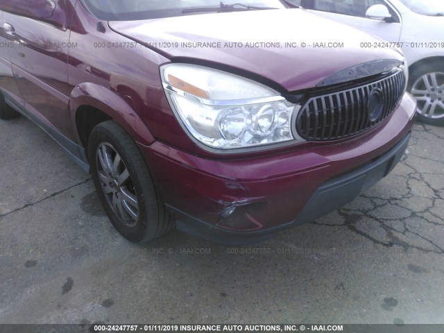 3G5DB03786S585021 - 2006 BUICK RENDEZVOUS CX/CXL RED photo 6