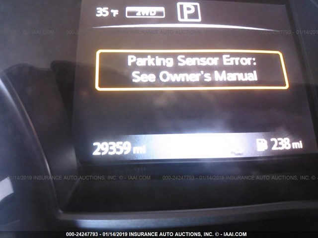 5N1DR2MM9HC673813 - 2017 NISSAN PATHFINDER S/SV/SL/PLATINUM GRAY photo 7