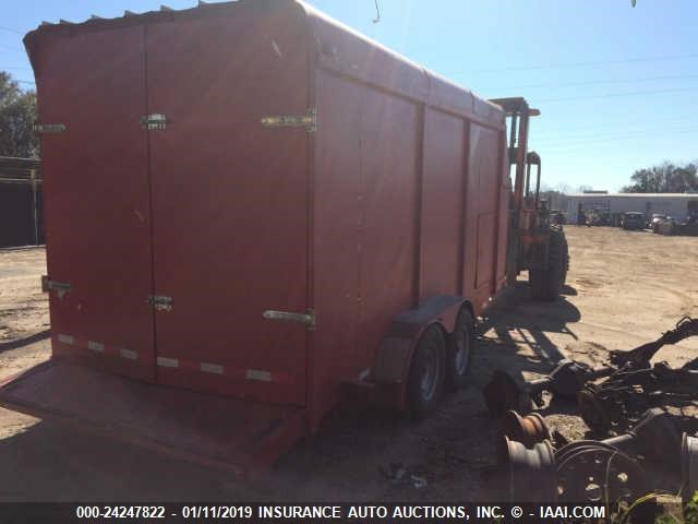 0891C18B20702320 - 1989 TRAILER 18' CAR HAULER  RED photo 4