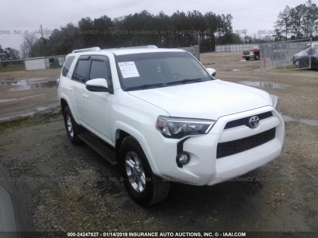 JTEZU5JR1F5097822 - 2015 TOYOTA 4RUNNER SR5/LIMITED WHITE photo 1