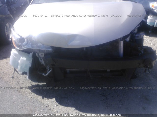 4T1BF1FK5FU893656 - 2015 TOYOTA CAMRY LE/XLE/SE/XSE GOLD photo 6