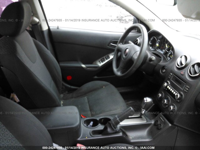 1G2ZF58B574104662 - 2007 PONTIAC G6 VALUE LEADER/BASE RED photo 5