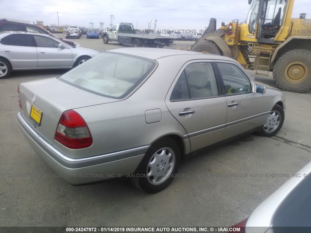 WDBHA28E9TF371749 - 1996 MERCEDES-BENZ C 280 GOLD photo 4