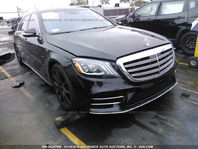 WDDUG6GB3KA437744 - 2019 MERCEDES-BENZ S 450 BLACK photo 1