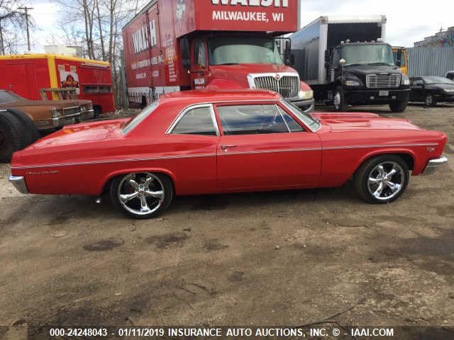 156116J209207 - 1966 CHEVROLET BEL AIR RED photo 6