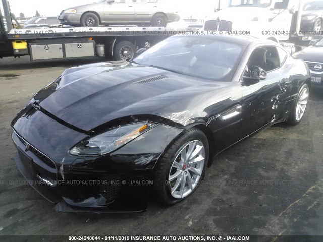 SAJDD1EV3KCK59455 - 2019 JAGUAR F-TYPE BLACK photo 2