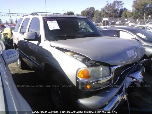 1GKEC13V44R183869 - 2004 GMC YUKON GRAY photo 1