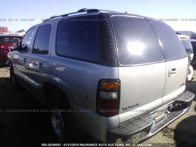 1GKEC13V44R183869 - 2004 GMC YUKON GRAY photo 3