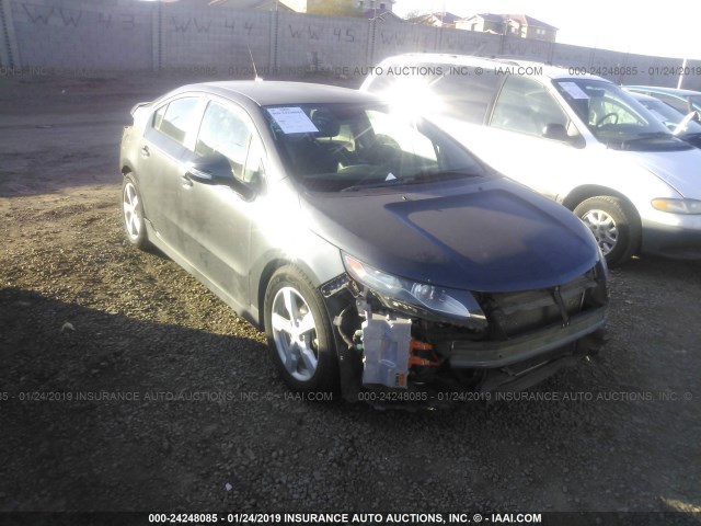 1G1RA6E45DU129006 - 2013 CHEVROLET VOLT GRAY photo 1