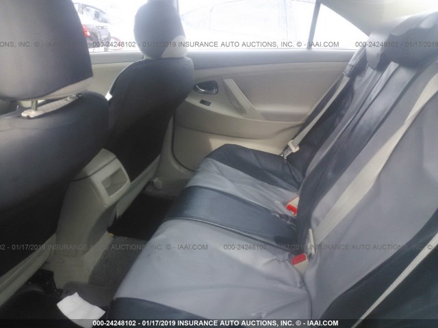 4T4BE46K18R034562 - 2008 TOYOTA CAMRY CE/LE/XLE/SE Pewter photo 8