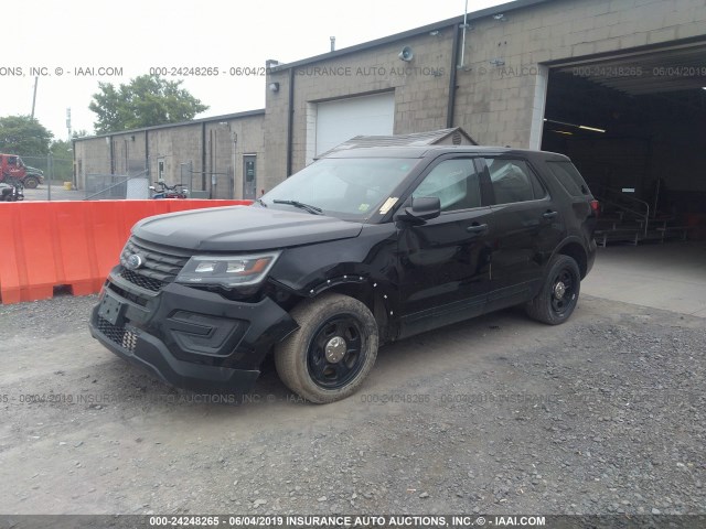 1FM5K8AR7GGC42311 - 2016 FORD EXPLORER POLICE INTERCEPTOR BLACK photo 2