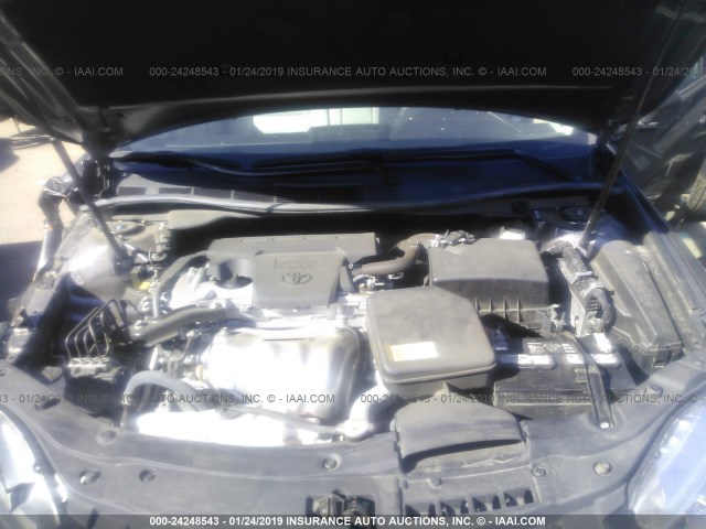 4T1BF1FK1HU804717 - 2017 TOYOTA CAMRY LE/XLE/SE/XSE GRAY photo 10