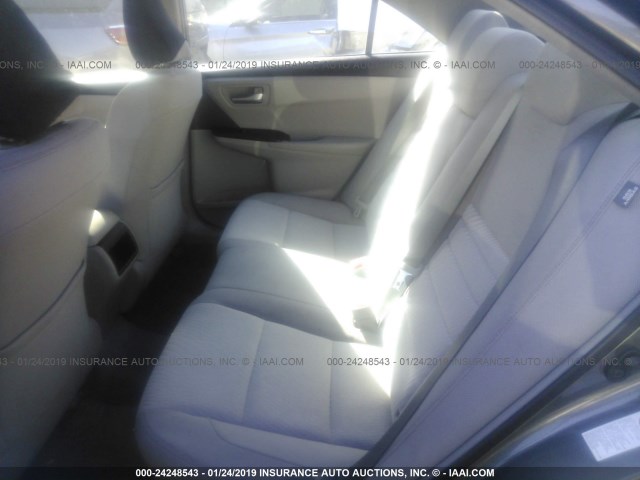 4T1BF1FK1HU804717 - 2017 TOYOTA CAMRY LE/XLE/SE/XSE GRAY photo 8