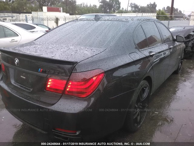 WBAKA8C54ACY35687 - 2010 BMW 750 I BLACK photo 4