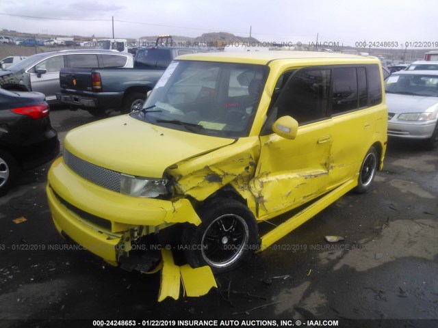 JTLKT334354014494 - 2005 TOYOTA SCION XB ყვითელი ფოტო 2
