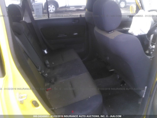JTLKT334354014494 - 2005 TOYOTA SCION XB ყვითელი ფოტო 8
