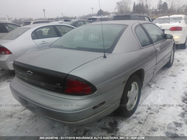 2G1WW12M8V9246797 - 1997 CHEVROLET MONTE CARLO LS GRAY photo 4