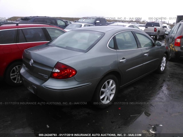 2G4WE567751281931 - 2005 BUICK LACROSSE CXS GRAY photo 4