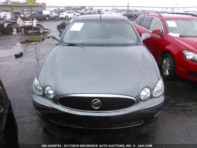 2G4WE567751281931 - 2005 BUICK LACROSSE CXS GRAY photo 6