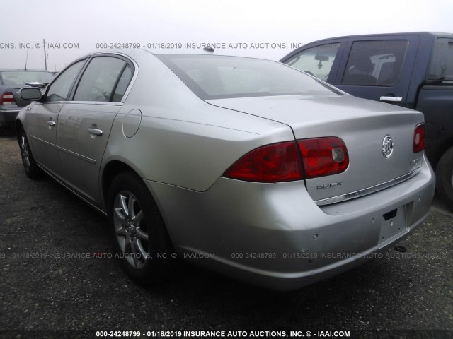 1G4HD572X8U178607 - 2008 BUICK LUCERNE CXL SILVER photo 3