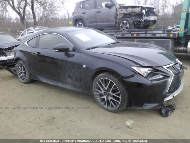 JTHSE5BC5F5004022 - 2015 LEXUS RC 350 BLACK photo 1