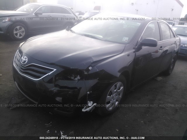 4T1BF3EK2BU187171 - 2011 TOYOTA CAMRY SE/LE/XLE BLACK photo 2