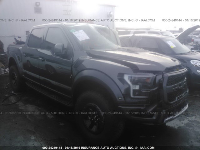 1FTFW1RG9HFB52897 - 2017 FORD F150 RAPTOR SILVER photo 1