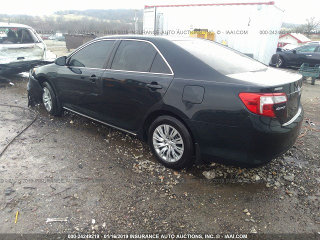 4T1BF1FK0CU058706 - 2012 TOYOTA CAMRY SE/LE/XLE შავი ფოტო 3