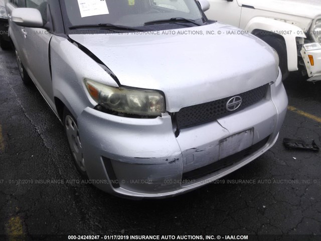 JTLKE50E481049604 - 2008 TOYOTA SCION XB 银色 照片 6