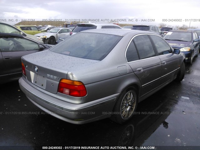 WBADD6323WGT96301 - 1998 BMW 528 I AUTOMATIC SILVER photo 4