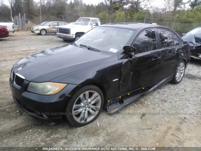 WBAVB13526PT21094 - 2006 BMW 325 I BLACK photo 2