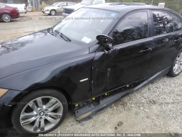 WBAVB13526PT21094 - 2006 BMW 325 I BLACK photo 6