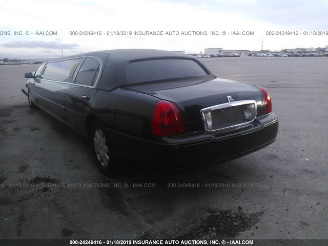 1L1FM88W76Y624228 - 2006 LINCOLN TOWN CAR BLACK photo 3