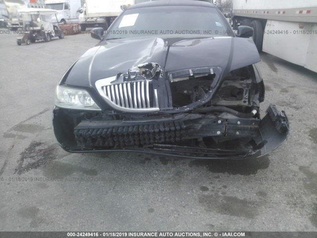 1L1FM88W76Y624228 - 2006 LINCOLN TOWN CAR BLACK photo 6